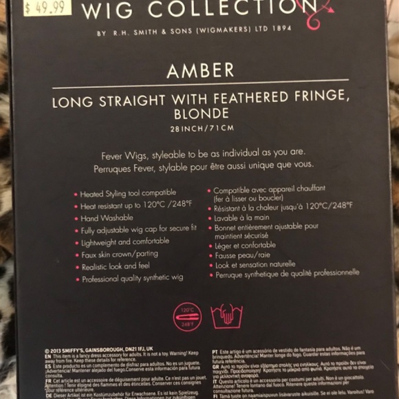 Blonde Amber Wig